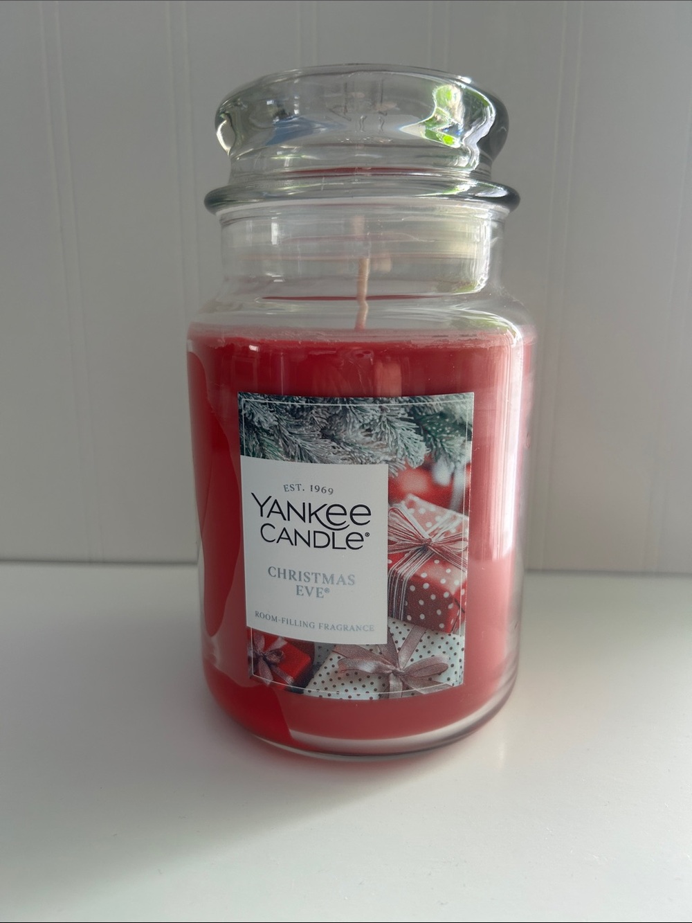 Yankee Candle Red Christmas Eve Jar
